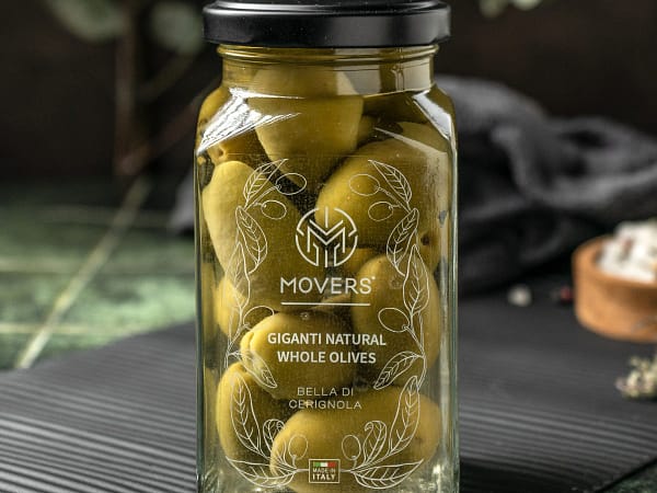 Оливки ГИГАНТ натуральные